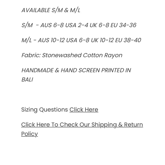 🌺NWT🌺 Lovers & Drifters Hawaii Tee Sz M/L - Picture 7 of 7